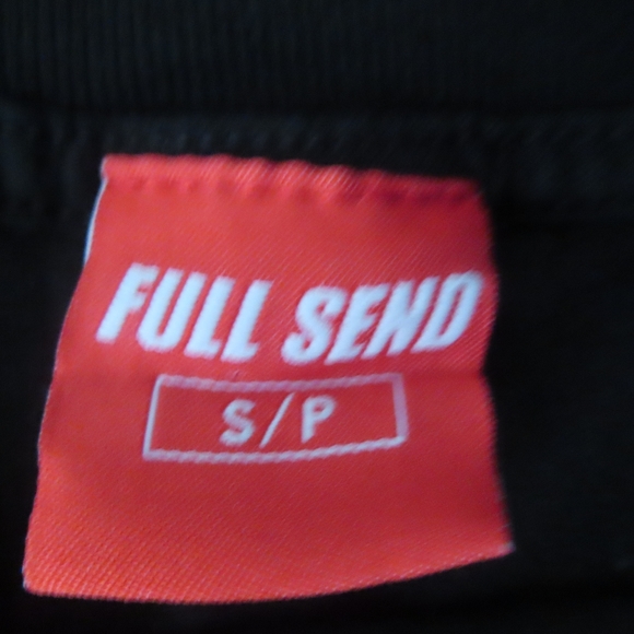 Full Send Tee Rona Season Parrot T-Shirt Black Size S - Picture 4 of 6